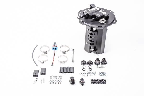 Radium Engineering — Radium Engineering EVO X Fuel Hanger (Pump NOT Incl) DEATSCHWERKS DW400 - view 3